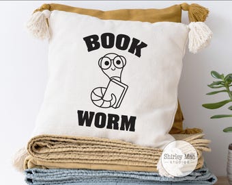 Bookworm Digital Art: SVG, PNG, Cricut, Sublimation Instant Digital Download Cricut Jpg, Eps, Png, Svg, Pdf