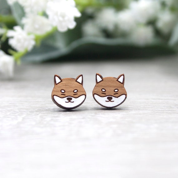 Shiba earrings best sale
