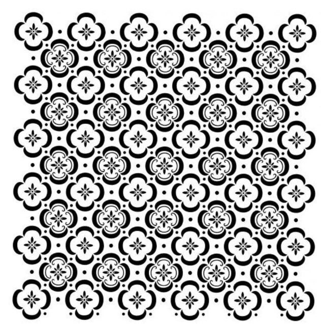 Baldosas de piso Plantillas posh Chalk | Etsy