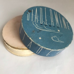 Diadermine Vintage Face Powder Box Paris - 1960s
