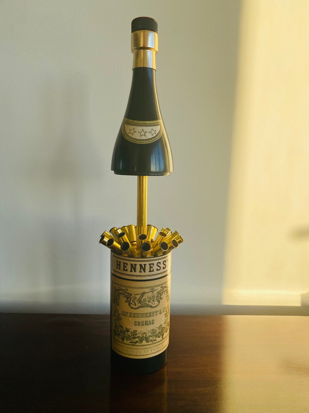 Rare Musical Cigarette Dispenser Bottle HENNESSY Cognac Etsy