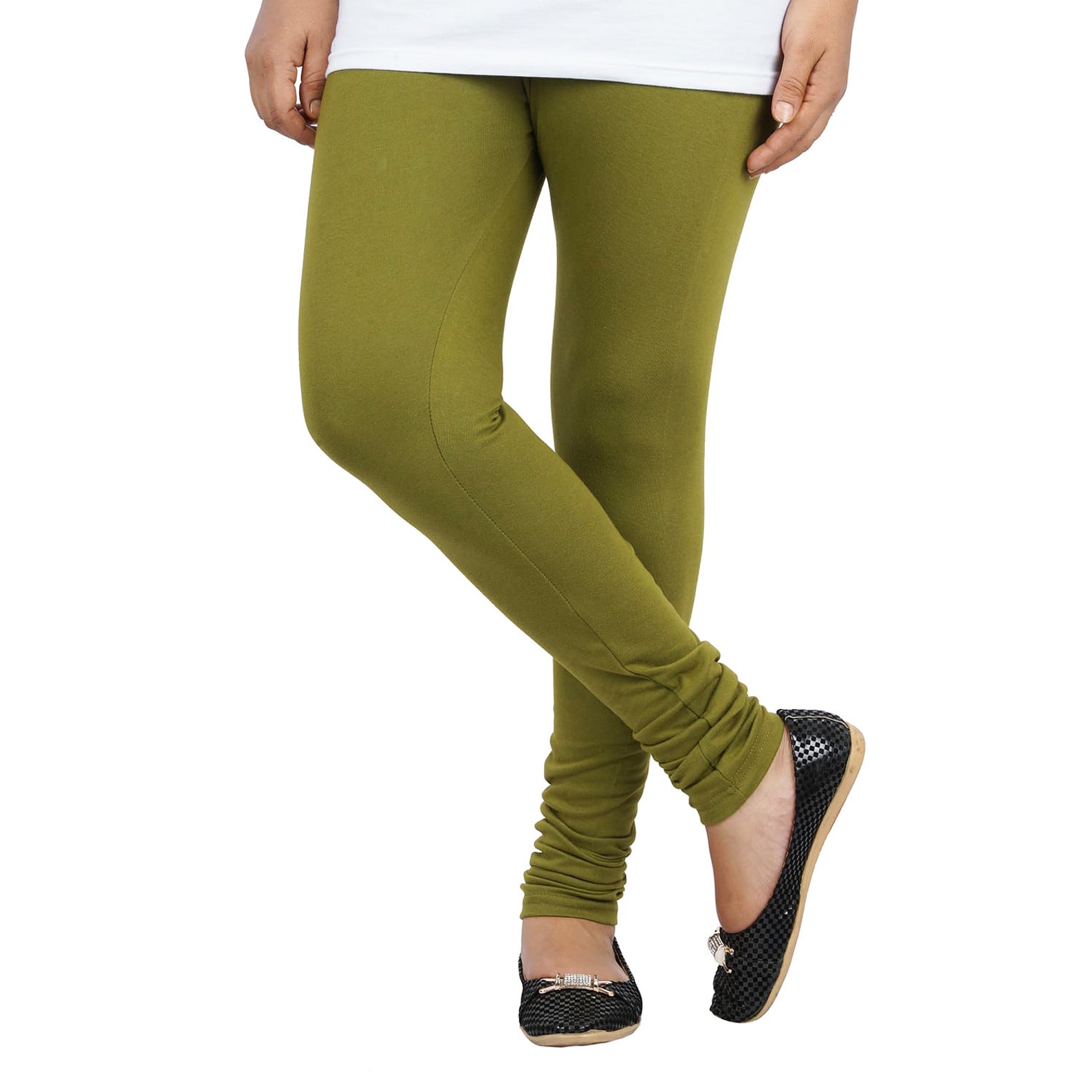 Olive Green Leggings Tally  International Society of Precision