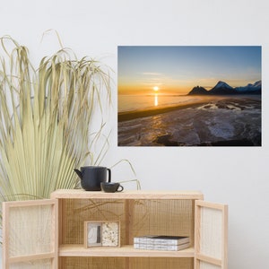 Brunnhorn Ost island Print |  Reisefotografie | Island Geschenk