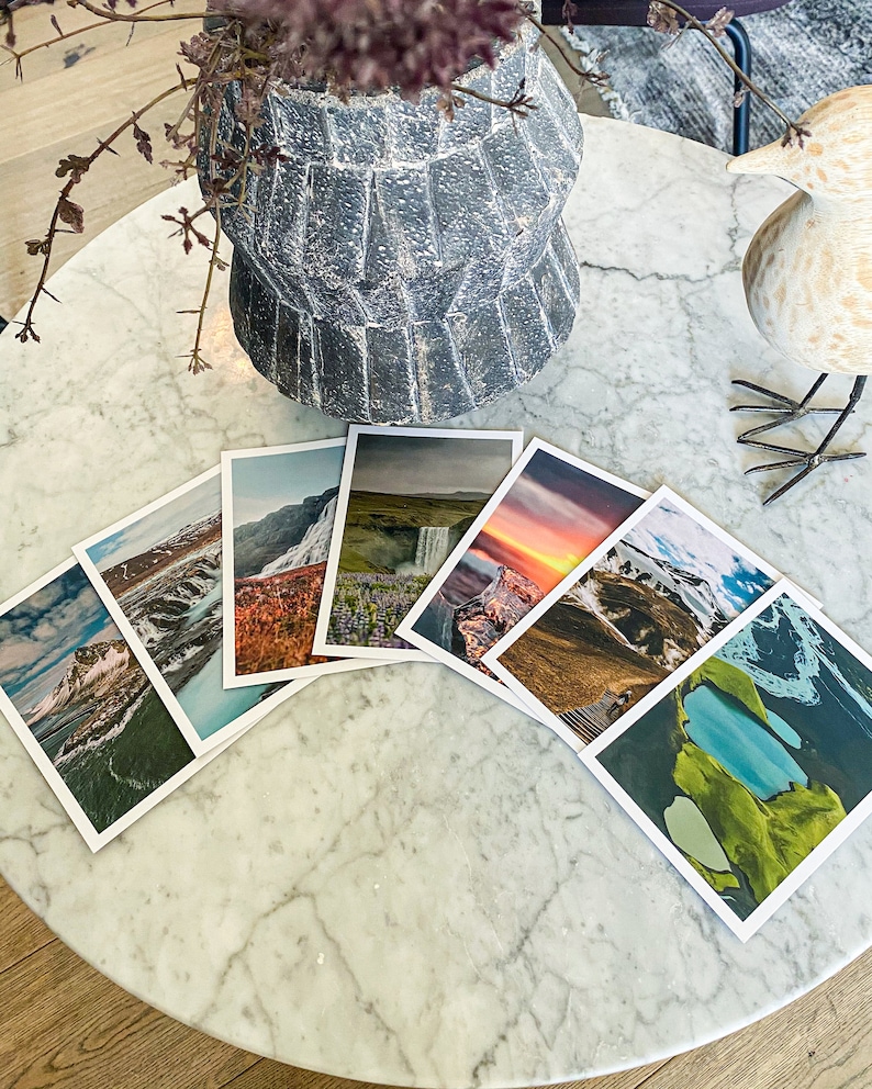 Eastfjords Postcards east Iceland postcard set Icelandic postcards Iceland Souvenir Photography postcard set of 4 image 3