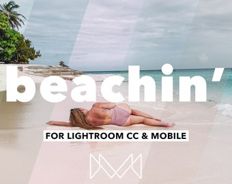 Beachin' | New Lightroom Presets Pack for Travel Photography - DESKTOP and MOBILE VERSION