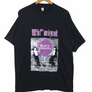 Rare !!! Vintage 90s Black Sabbath Tshirt vtg Ozzy Osbourne Heavy Metal Band Shirt UK Metal Band tees