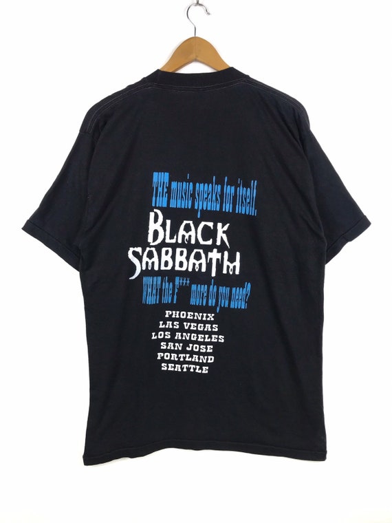 Rare !!! Vintage 90s Black Sabbath Tshirt vtg Ozz… - image 2