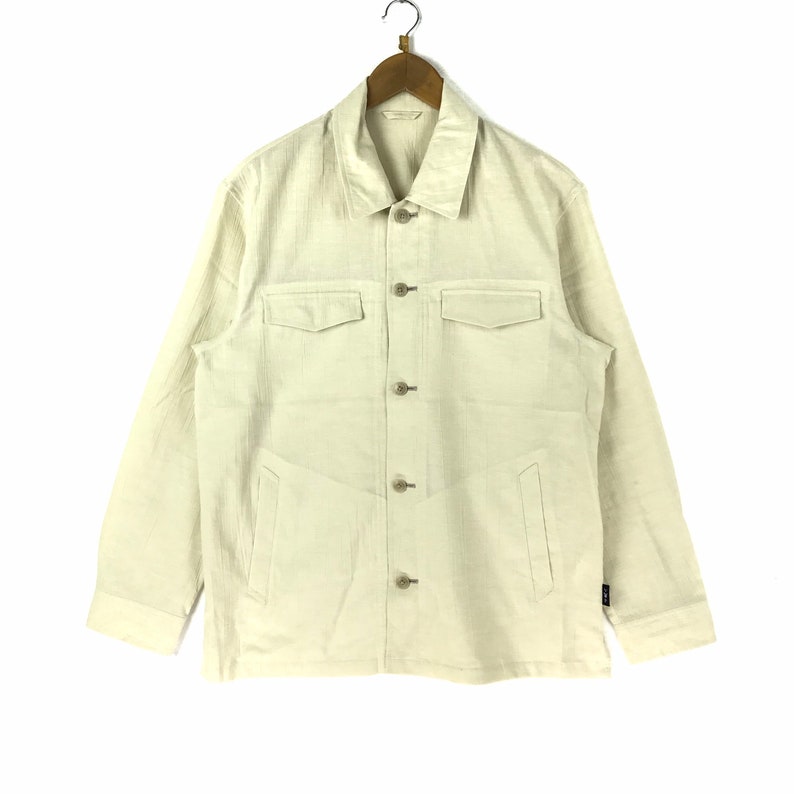 Vintage Playboy Polos Shirt Button Up Design Pullover Sweater vtg 90s VIP Playboy Cream Colour Shirt Medium Size Streetwear Rare !!
