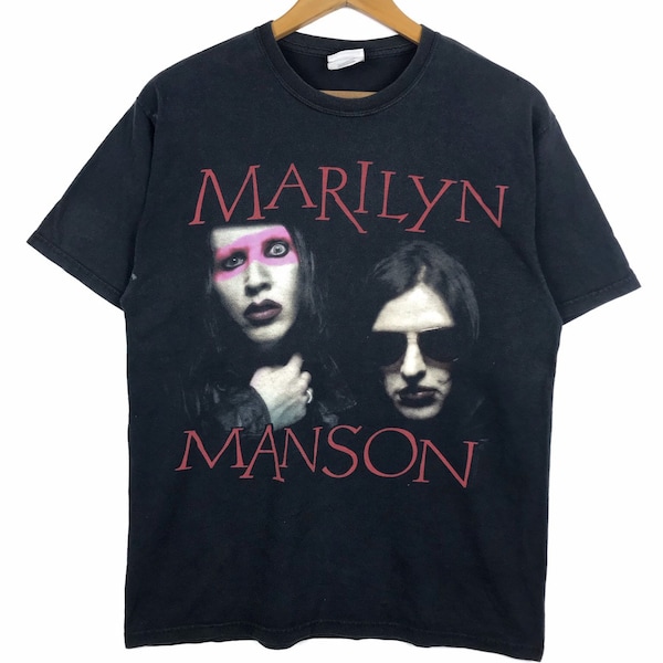 Marilyn Manson Shirt Vintage Etsy