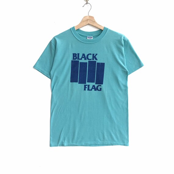 Rare !!! Vintage Black Flag Tshirt Vtg Black Flag
