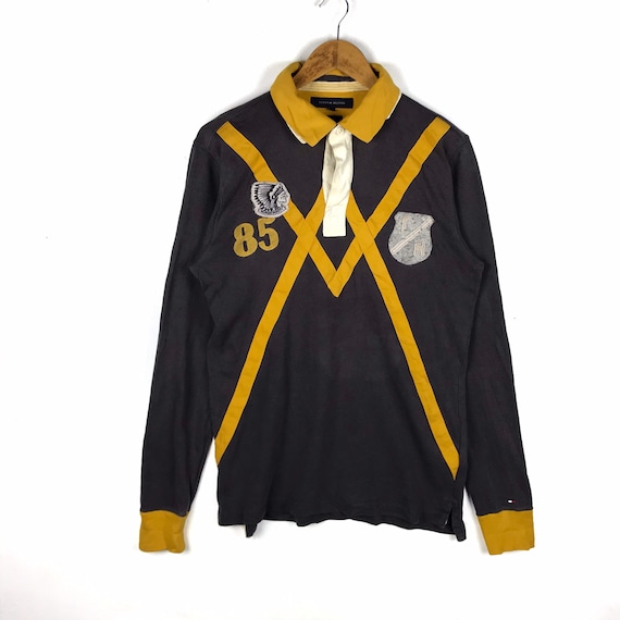 Rare !!! TOMMY HILFIGER Long Sleeve Polos Rugby S… - image 1