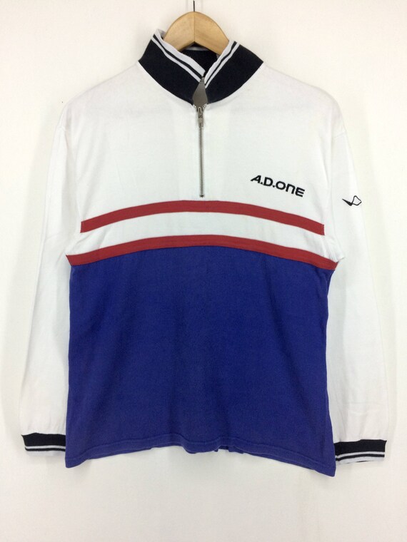 retro color block sweatshirt