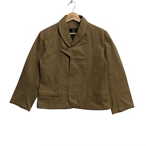 yohji yamamoto ジャケット　90s 2000SS yohji yamamoto pour homme vintage ノーカラージ