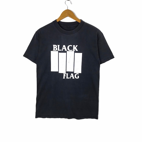 Rare !!! Vintage Black Flag Tshirt Vtg Black Flag