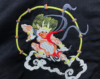 Rare !! Vintage Sukajan Jacket Embroidery Logo Yokosuka Japan