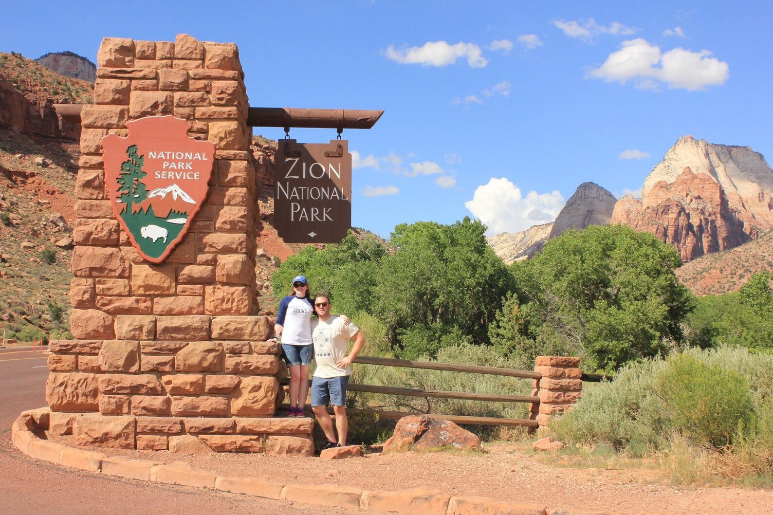 Zion National Park Wall Decor Utah UT Kenab Entrance Sign Deluxe ...