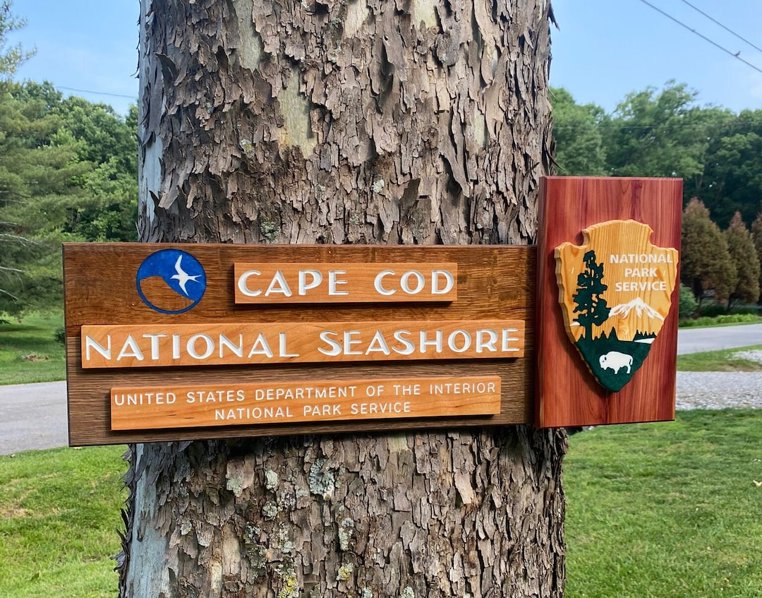 Cape Cod National Seashore Wall Art Decor Entrance Sign Replica 28 ...