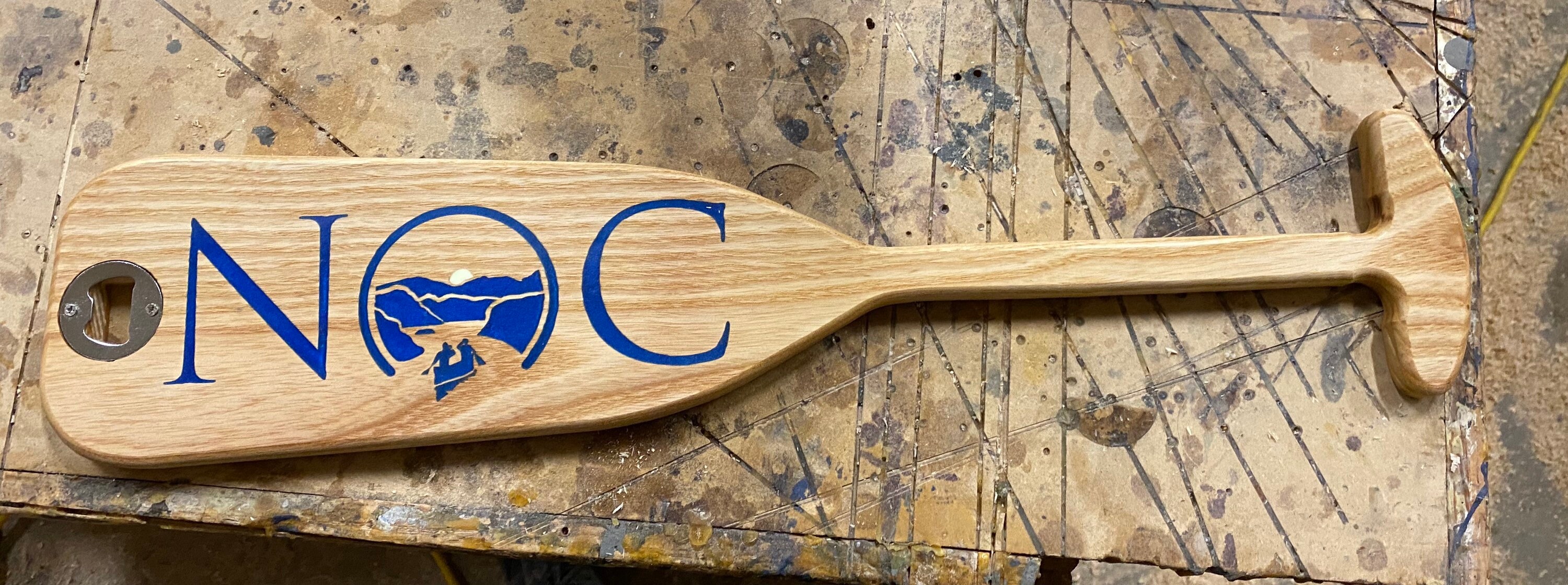 Personalized Boat Oar Bottle Opener Custom Canoe Etsy