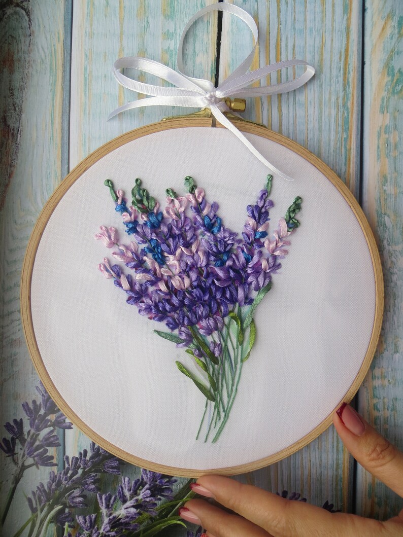 Ribbon Embroidery Kit Craft for Adult Diy Kit for Teens Etsy