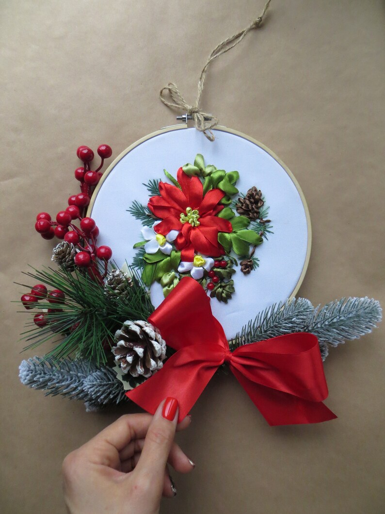 Silk ribbon embroidery KIT beginner Craft KIT for adult diy Etsy