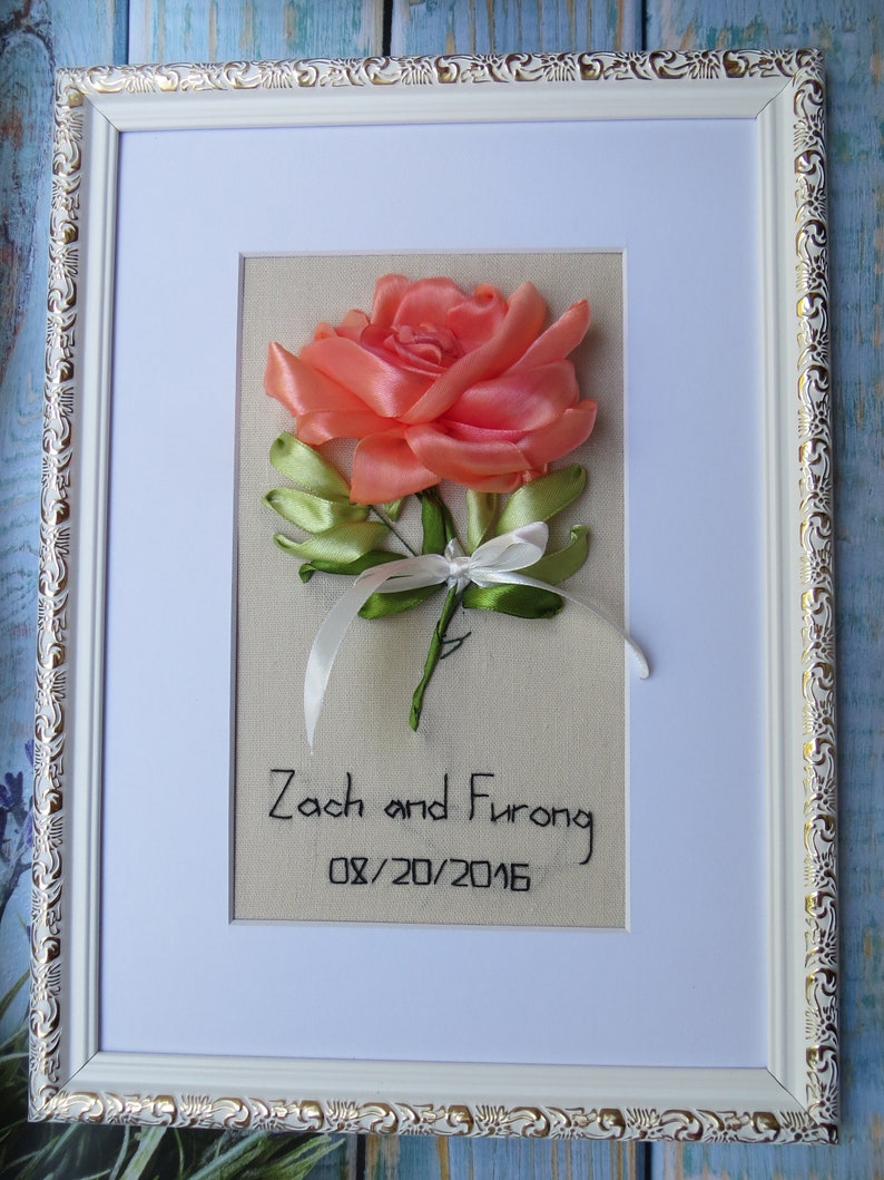14th Wedding Anniversary Gift for Him Her Linen Ivory Etsy
