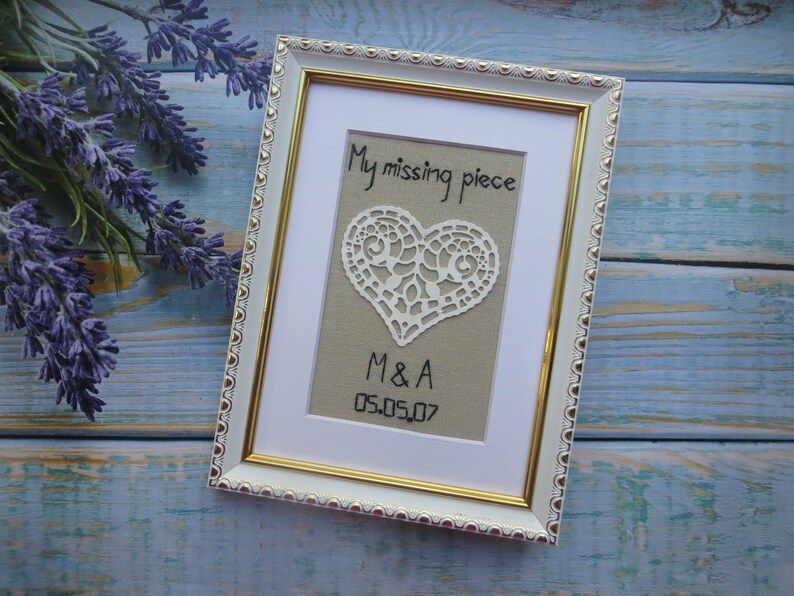 13th anniversary gift for husband or wife Personalized