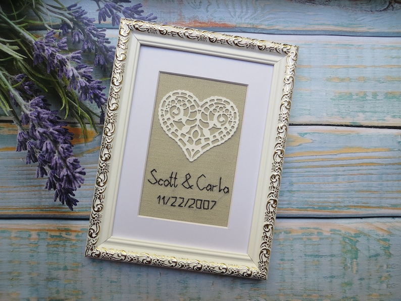 13th anniversary gift for husband or wife Personalized