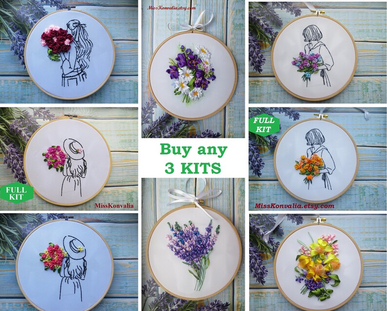 Silk Ribbon Embroidery Kits For Beginners silkribbonembroidery 