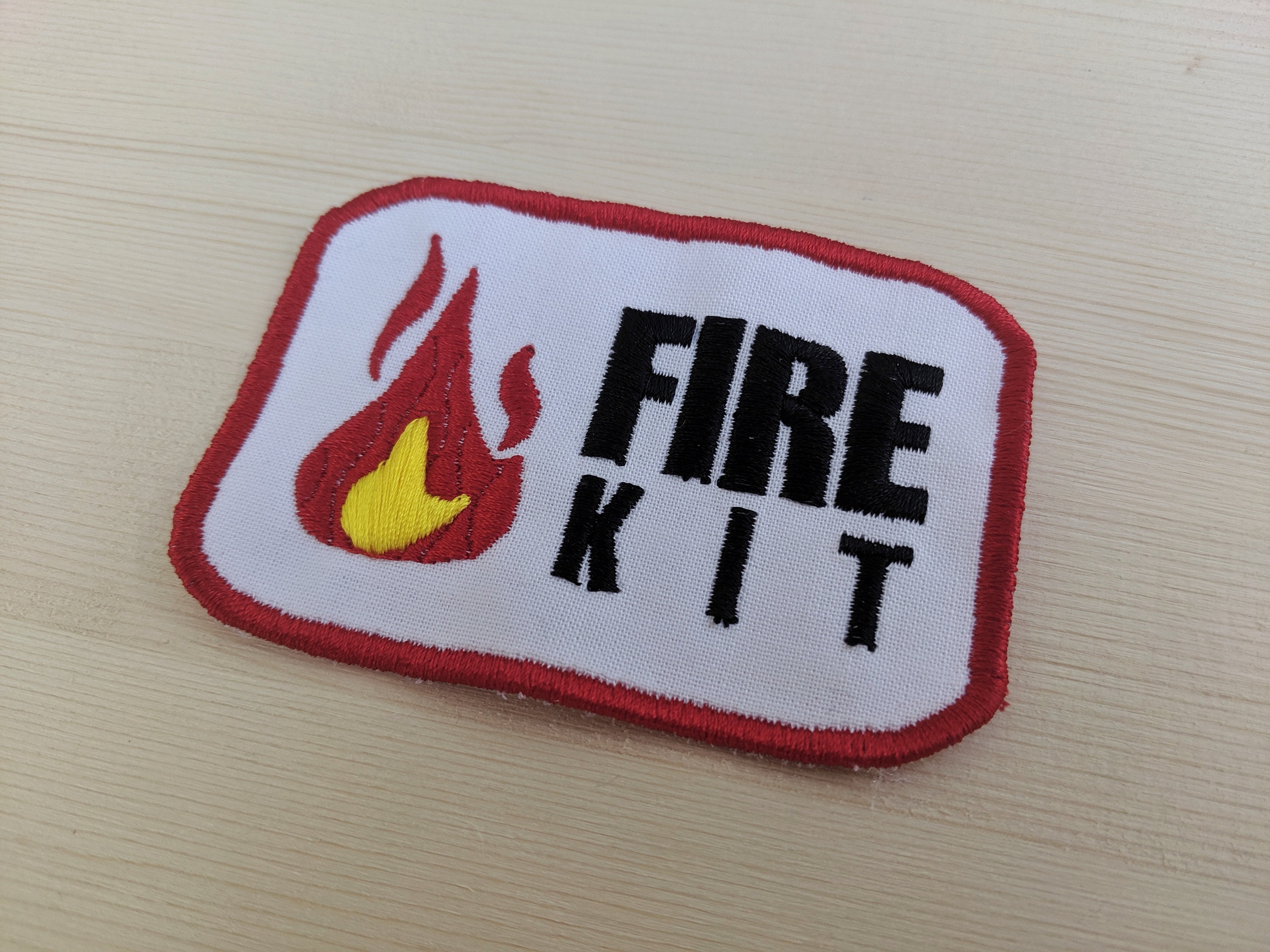 Fire Kit Fire Kit Patch Cloth Patch Velcro Patch Sew on Etsy