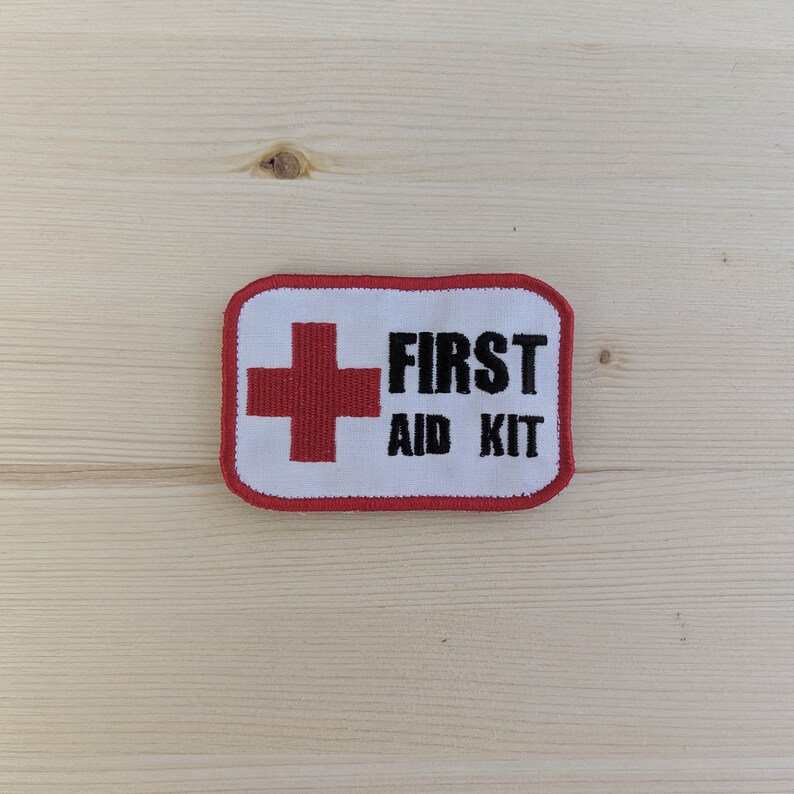 First Aid First Aid Patch Cloth Patch Velcro Patch Sew on Etsy