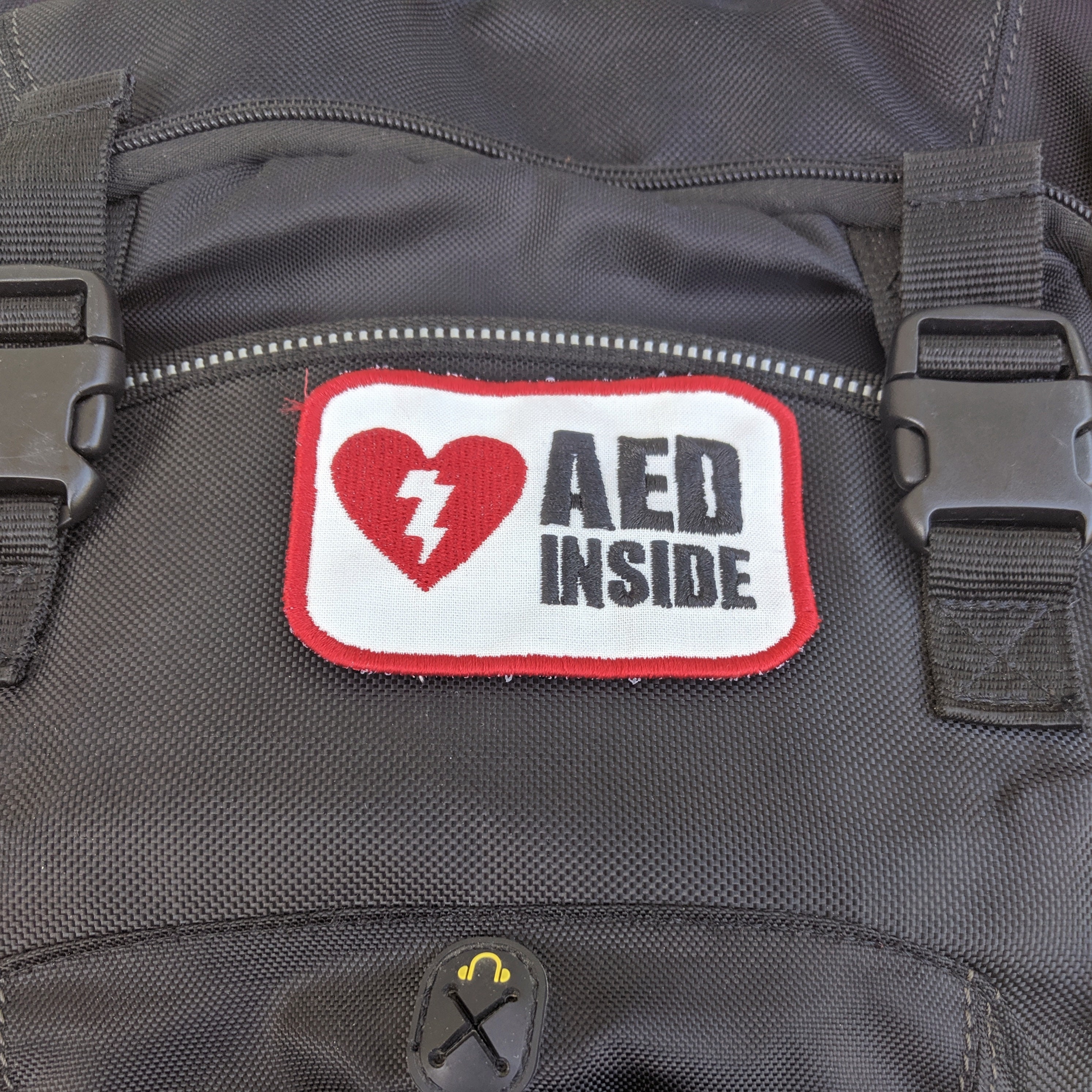 AED AED Patch Cloth Patch Velcro Patch Sew on Patch Gear Etsy