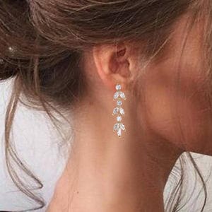 Clip auf Ohrringe Tropfen Hochzeit Ohrringe Tropfen Braut Ohrringe Silber Braut Ohrringe Rose gold Braut Ohrringe Brautjungfern Ohrringe