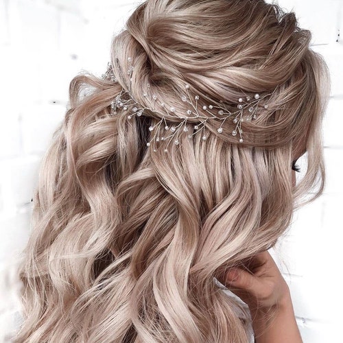 Bridal Hair Vine Wedding Hair Vine Bridal Hair Accessories - Etsy Bridal Hair Vine Wedding Hair Vine Bridal Hair Accessories - Etsy