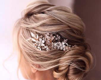 Bridal hair piece Wedding Hair Accessories Bridal  hair comb Wedding hair piece Bridesmaids gift Wedding hair pins Bridesmaids hair pins