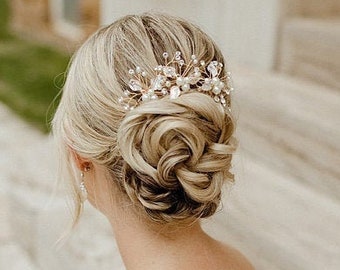 Wedding Hair pins Bridal Hair Accessories Wedding HaIr Accessories Bridal Hair pins Bridal Hair Jewelry Bridesmaid Hair Pins Floral Hair pin