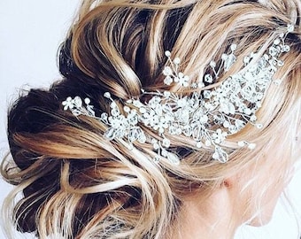 Bridal hair piece Wedding hair piece Bridal hair comb Wedding hair comb Bridal headpiece Wedding headpiece Bridal hair clip Bridal hair vine