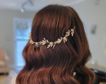 Bridal hair piece Bridal hair piece Bridal headpiece Bridal hair accessories Wedding hair vine Leaf Wedding hair piece Hair Accessories