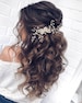 Crystal Wedding Hair Comb Pearl Bridal Hair Comb  Bridal Hair Accessories Pearl Hair Comb Bridal Hair Piece Wedding Hair Accessories 