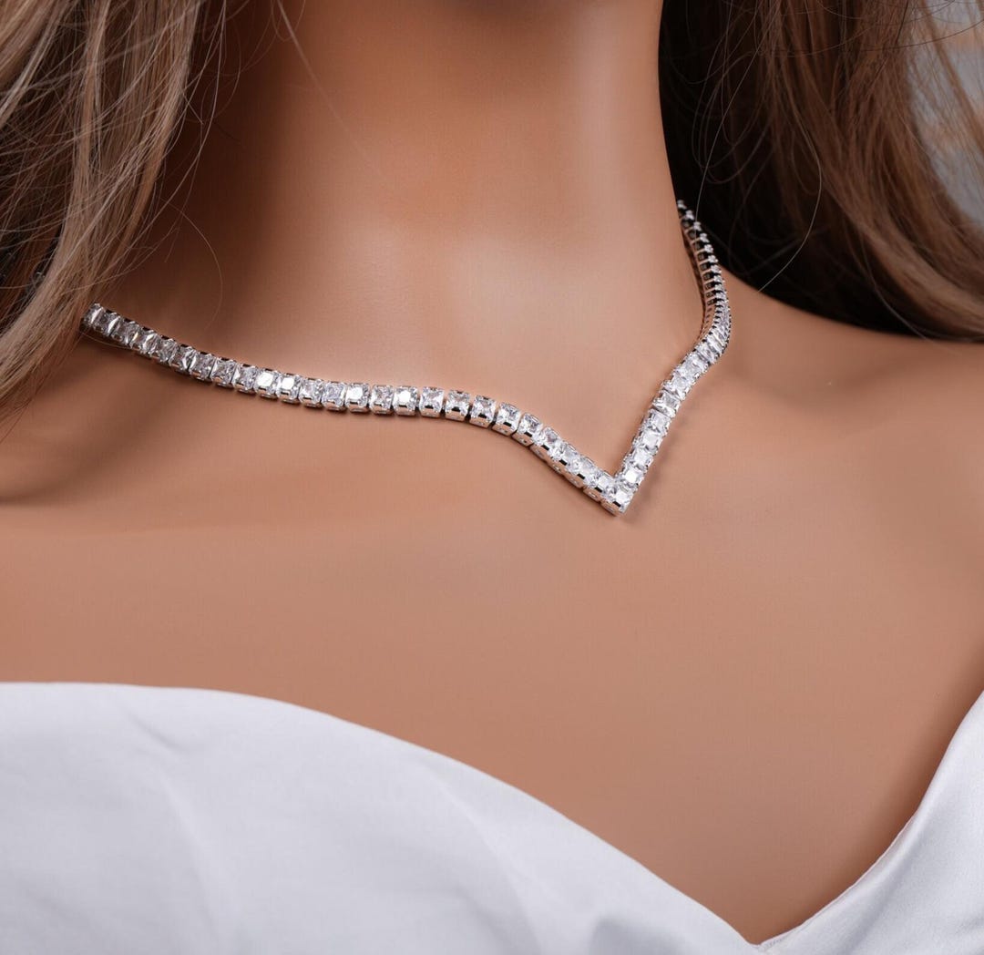 カジャビジュー Skin Jewelry Necklace (V) カジャビジュー Skin Jewelry Necklace (V) ビジューNecklace / multi