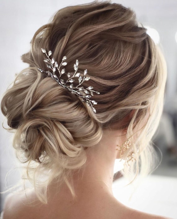 Wedding Hair Comb Pearl Hair Pins And Clips For Women Bride Rhinestone Headdress Bridal Hair Jewelry Accessories Fashion 2025 - 36 - View #6