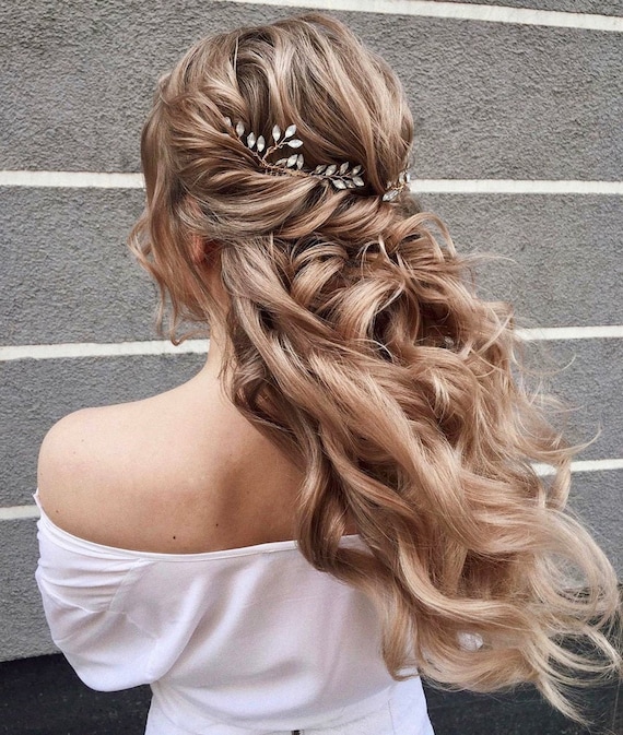 Bridal Hair Piece Crystal Opal Hair Comb Something Blue Bridal - Etsy Bridal Hair Piece Crystal Opal Hair Comb Something Blue Bridal - Etsy