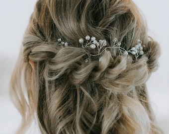 Wedding Hair Vine Bridal Hair Vine Bridal hair accessories Wedding Hair Accessories Rose Gold Bridal Hair Vine Silver Bridal Hair vine