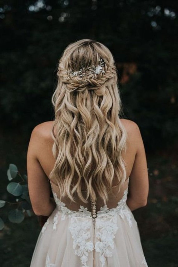 Bridal Hair Piece Wedding Hair Piece Crystal Bridal Hair Piece - Etsy New Zealand