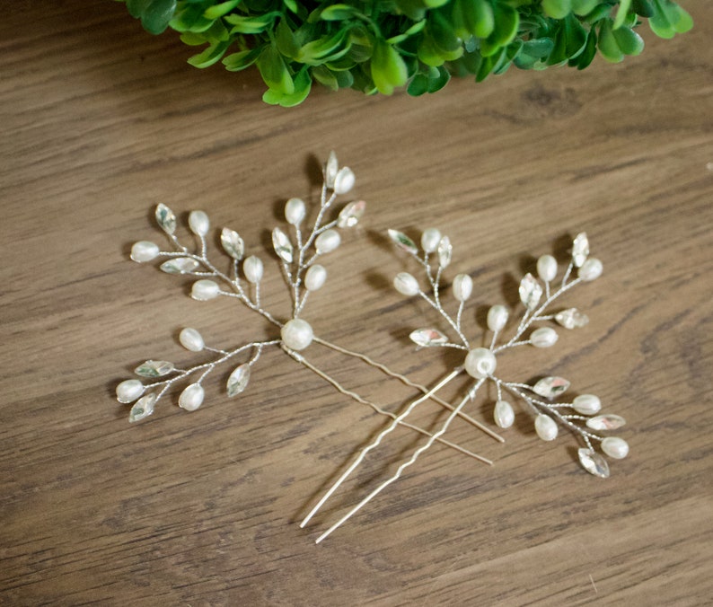 Bridal hair piece Wedding Hair Accessories Bridal hair pins Etsy