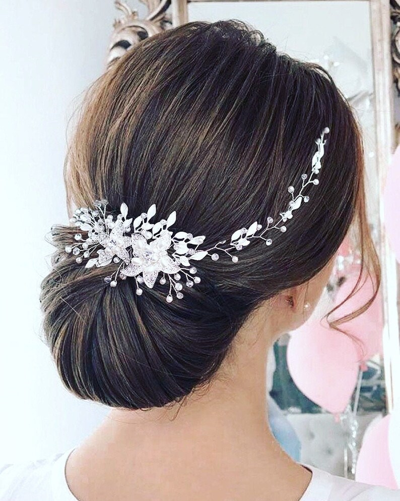 Bridal Hair Vine Wedding Hair Vine Bridal Hair Piece Wedding Etsy