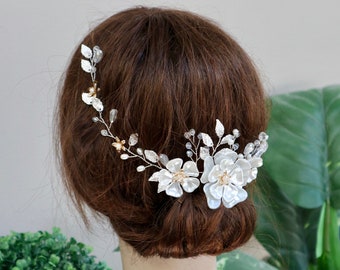 Bridal Hair Vine Bridal Hair Accessories Wedding Hair Vine  Wedding Hair Accessories Bridal Hair piece Bridal Hair vine Wedding Hair piece