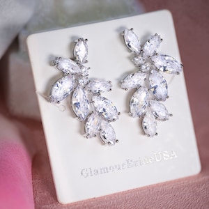 Blumen Hochzeit Ohrringe Braut Ohrringe Bolzen Hochzeit Ohrringe Braut Schmuck-set Brautjungfern Ohrringe Hochzeitsschmuck-Set