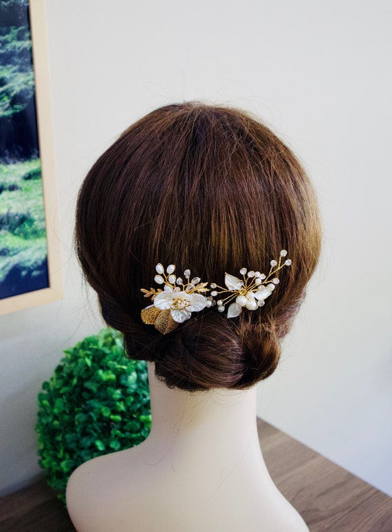 Bridal Hair Piece Bridal Hair Accessories Wedding Hair Etsy
