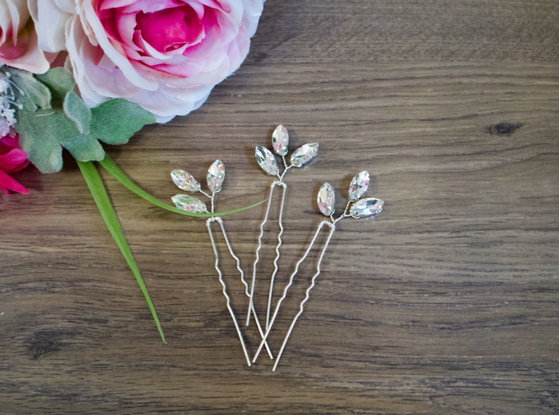 Bridal Hair Pins Bridal Hair Accessories Wedding Hair Etsy