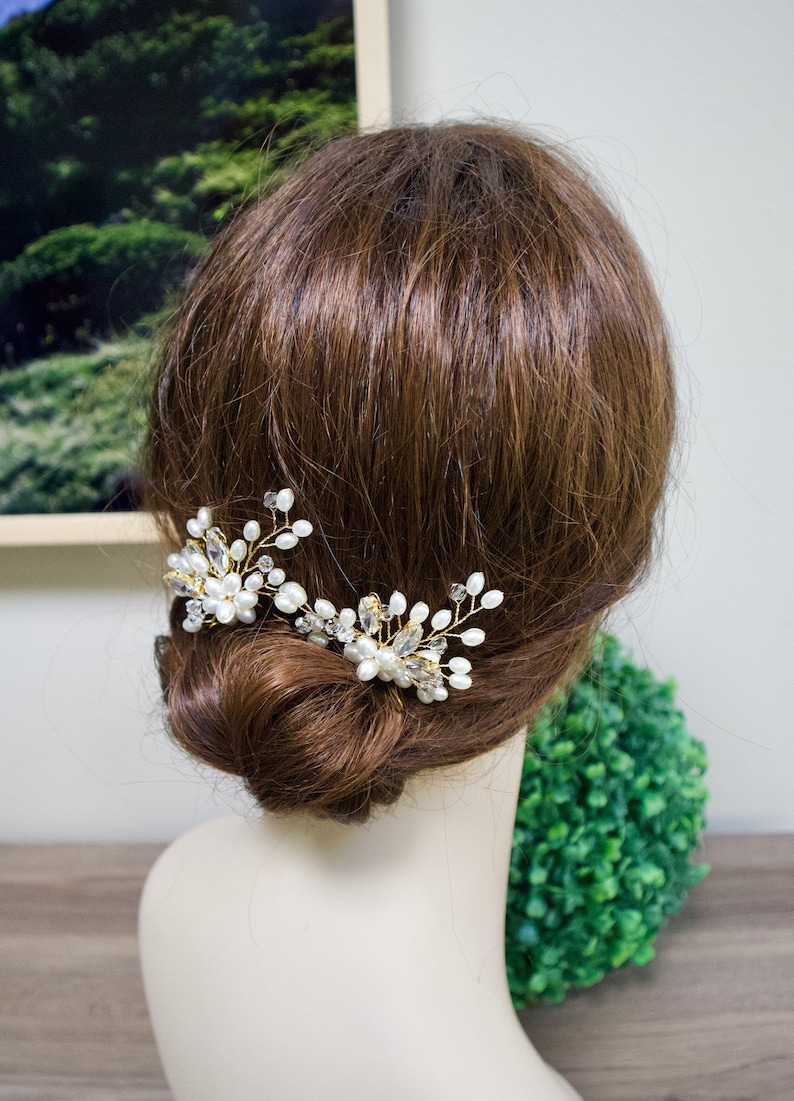 Bridal hair piece Bridal hair pin Wedding hair piece Bridal Etsy